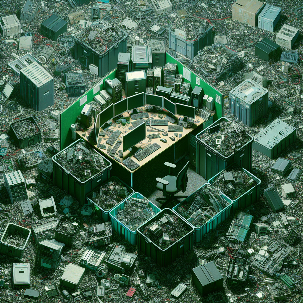 Entreprises qui accumulent des déchets électroniques : risques réglementaires et fiscaux