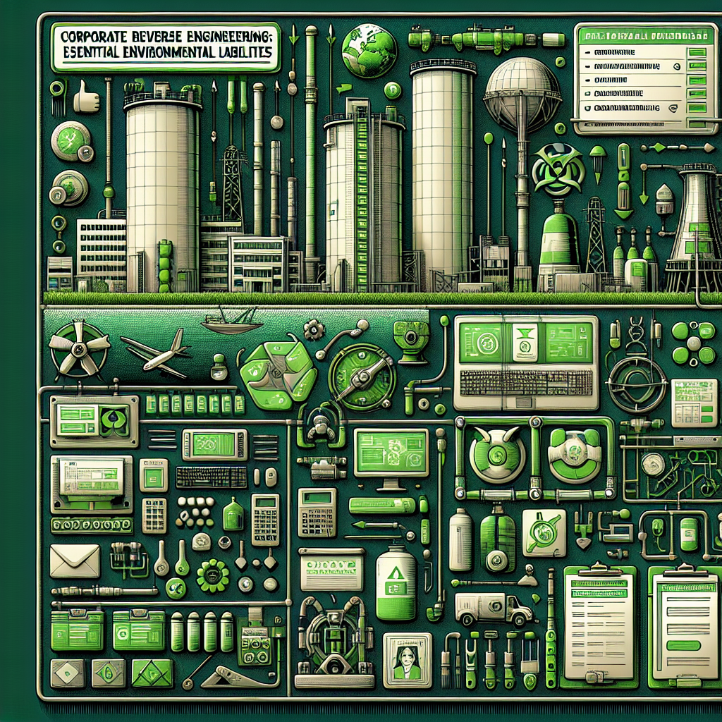 Ingeniería inversa corporativa: controles esenciales para evitar pasivos ambientales
