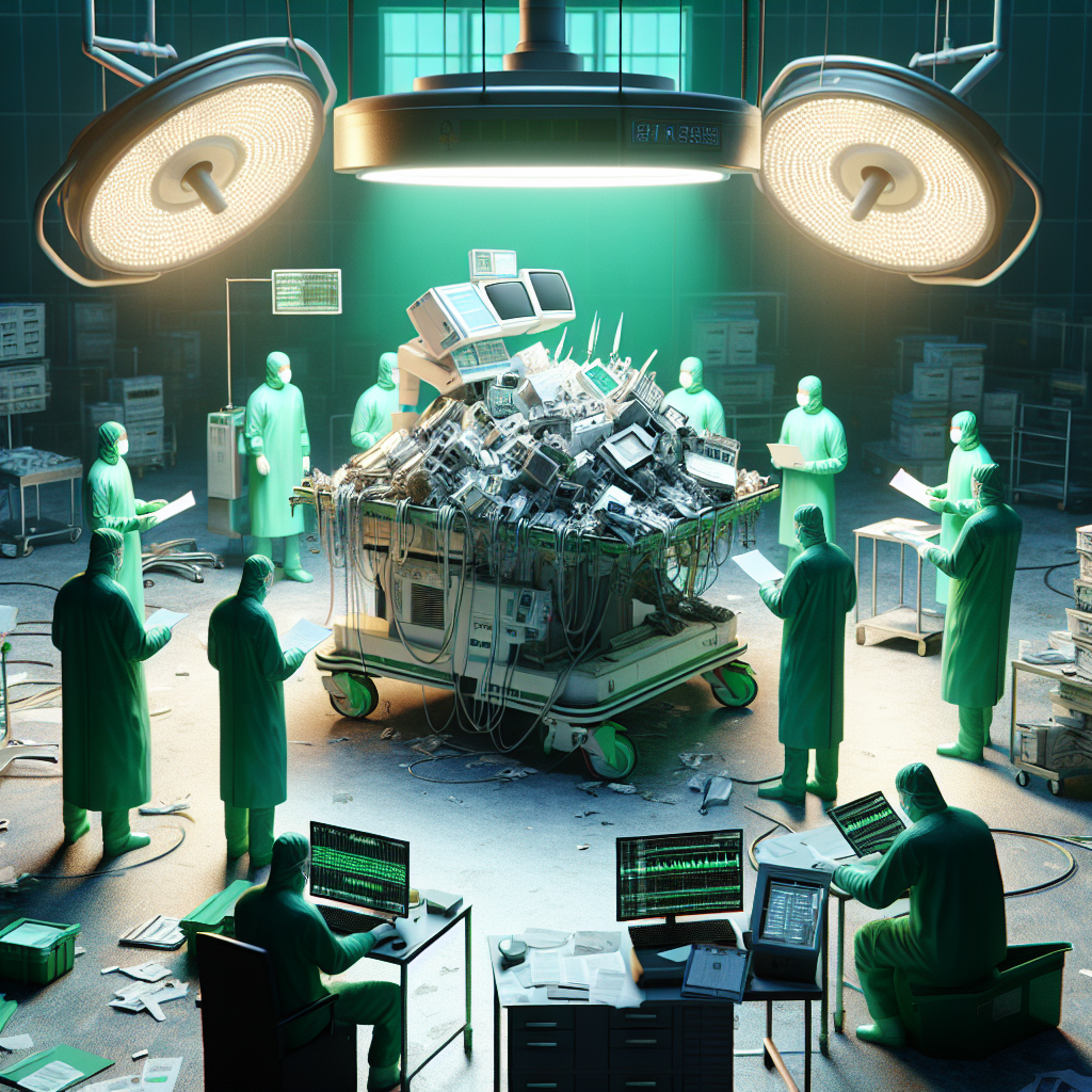 Equipamentos hospitalares descartados: auditoria e certificação de destruição