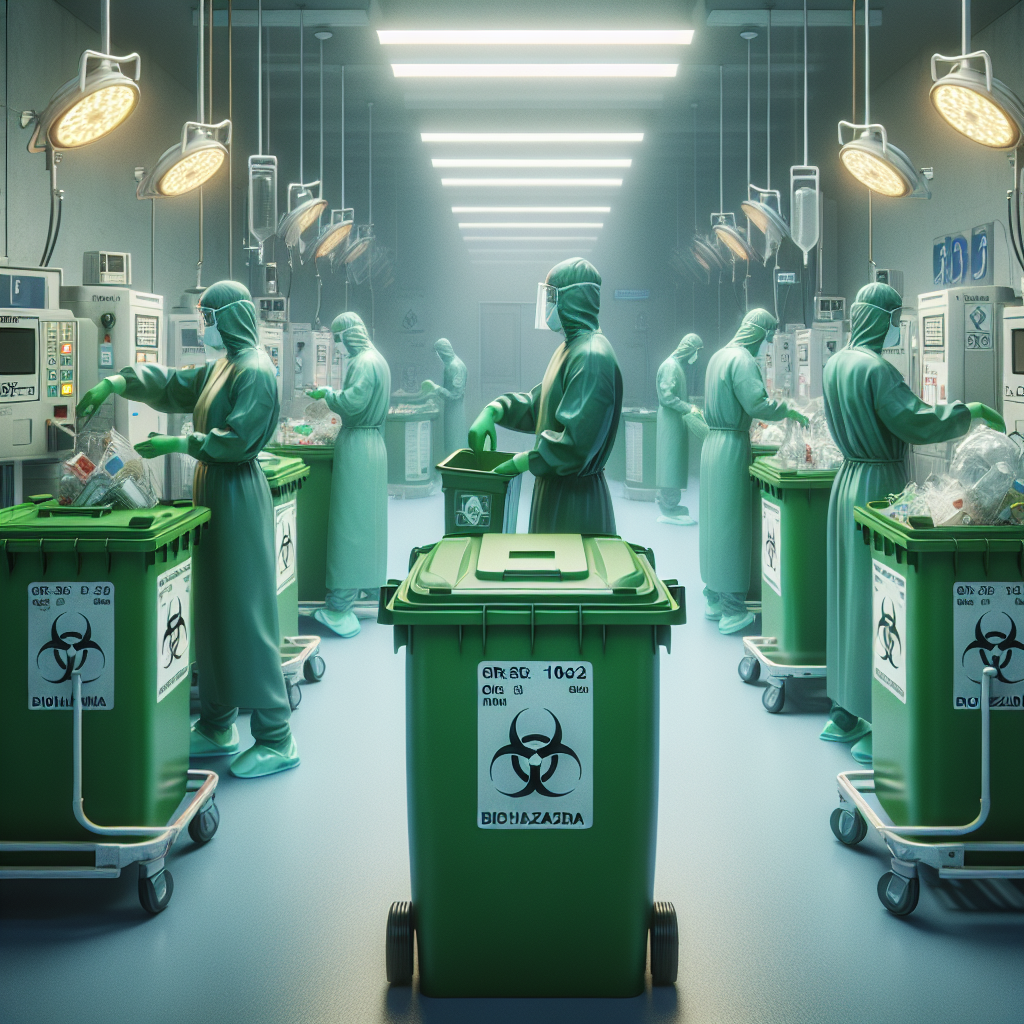 Evite multas: elimine correctamente el material hospitalario