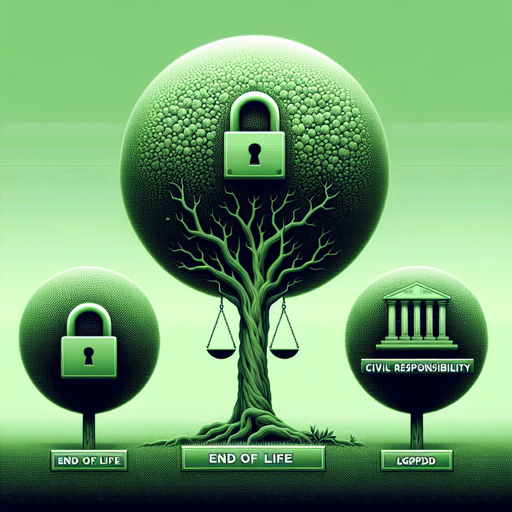 Ende des Lebenszyklus, LGPD und zivilrechtliche Haftung: Verpflichtungen, die nicht delegiert werden dürfen