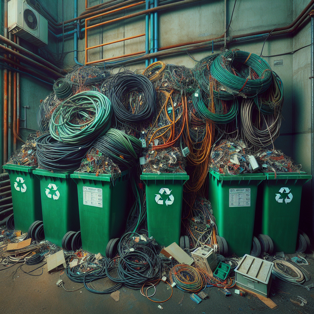 Ausrangierte elektrische Leitungen und Kabel: Kontaminationsrisiken und Lösungen