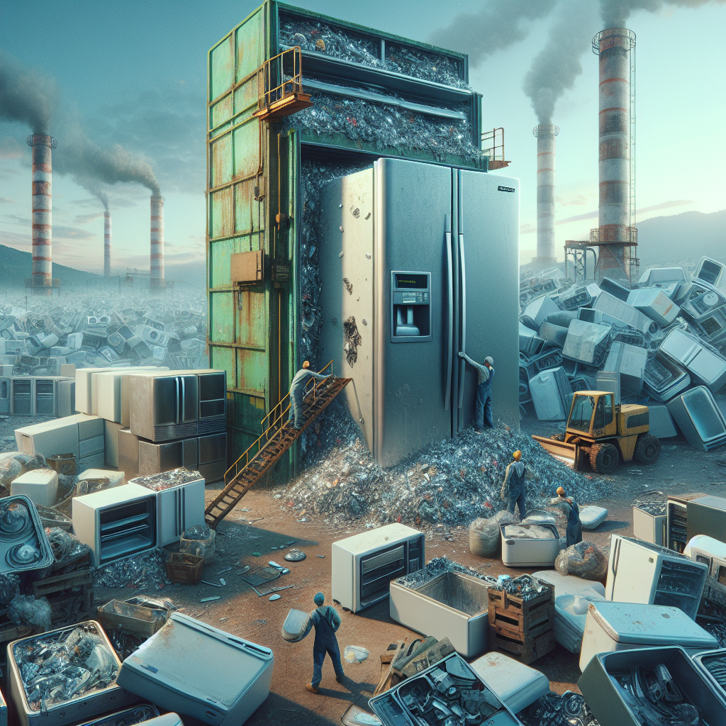 Geladeiras industriais fim de vida: como recuperar metais valiosos