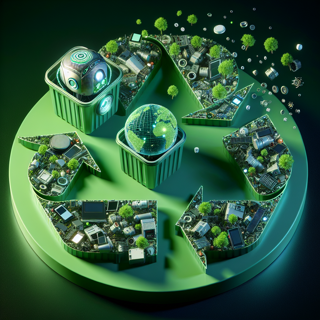 KI in der Kreislaufwirtschaft: eine neue Ära der Elektroschrottbewirtschaftung