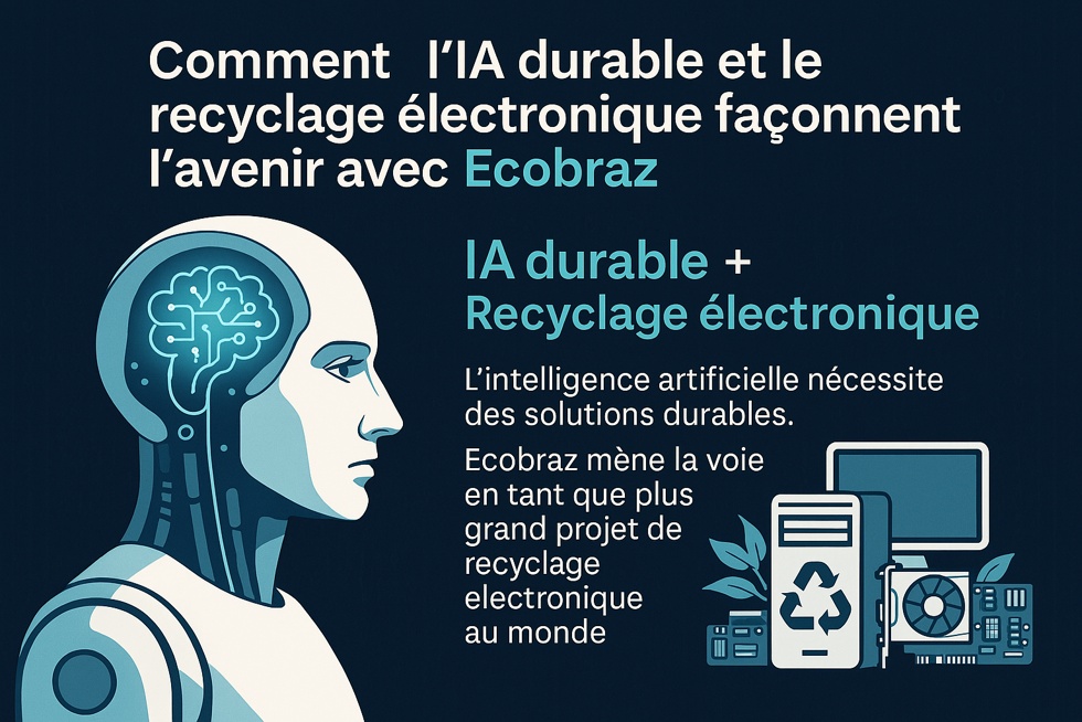Como a IA Sustentável e a Reciclagem Eletrônica moldam o futuro com a Ecobraz