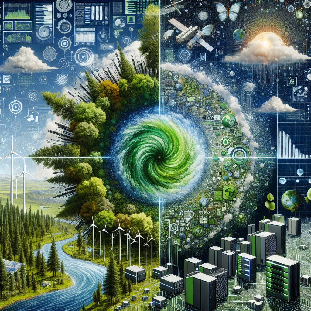 KI zur Verfolgung des CO2-Fußabdrucks und des Umweltausgleichs in Echtzeit