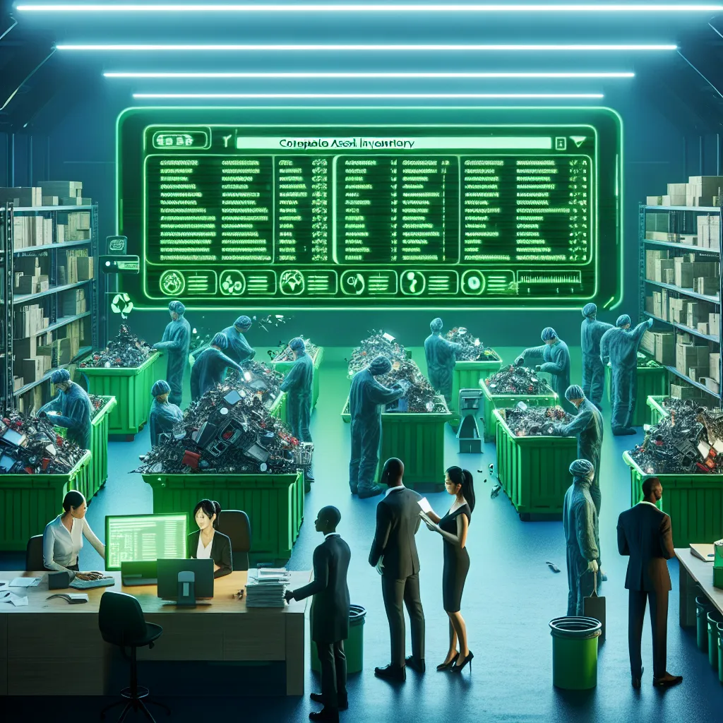 Corporate Asset Inventory: How to Avoid Fraud and Environmental Liabilities in Disposal