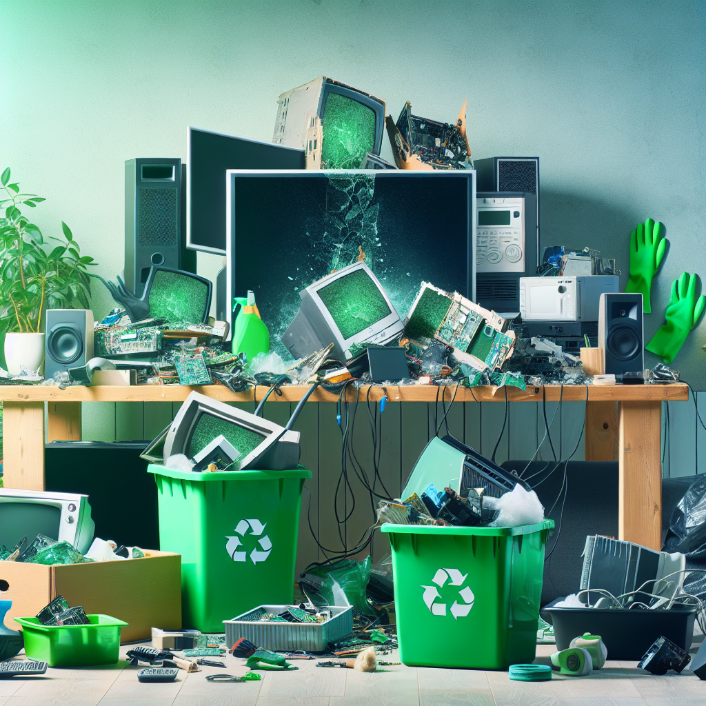 Limpiar la Casa: Dónde Llevar Electrónicos Dañados Hoy