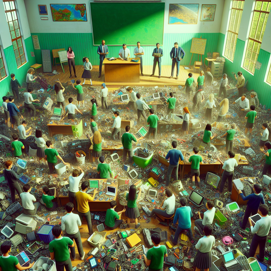 Residuos electrónicos en las escuelas: cómo enseñar sostenibilidad con Ecobraz