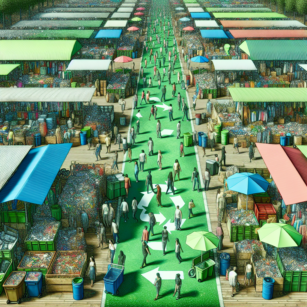 "Recyclingmarkt: Zugang, Nachfrage und Preis für Post-Verbraucher-Materialien".