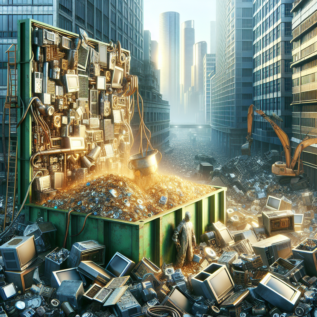 Métaux Précieux dans votre PC : Comment Fonctionne l'Exploitation Urbaine