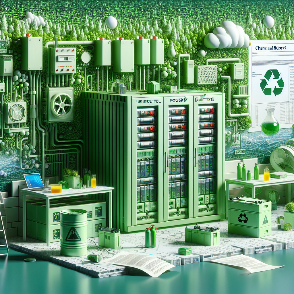 Nobreaks e bancos de baterias: descarte com relatório químico.