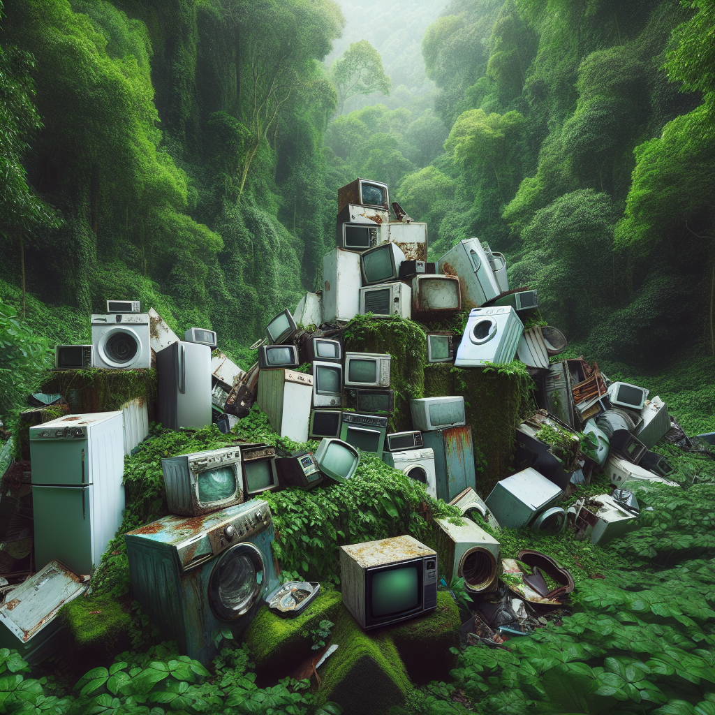 Die Umweltauswirkungen von unsachgemäß entsorgten Haushaltsgeräten