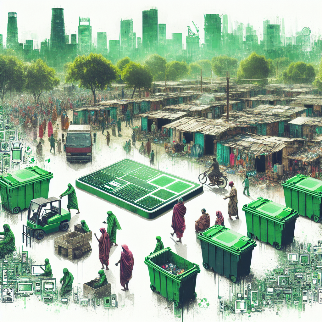 Impacto social del reciclaje de productos electrónicos en las comunidades desfavorecidas