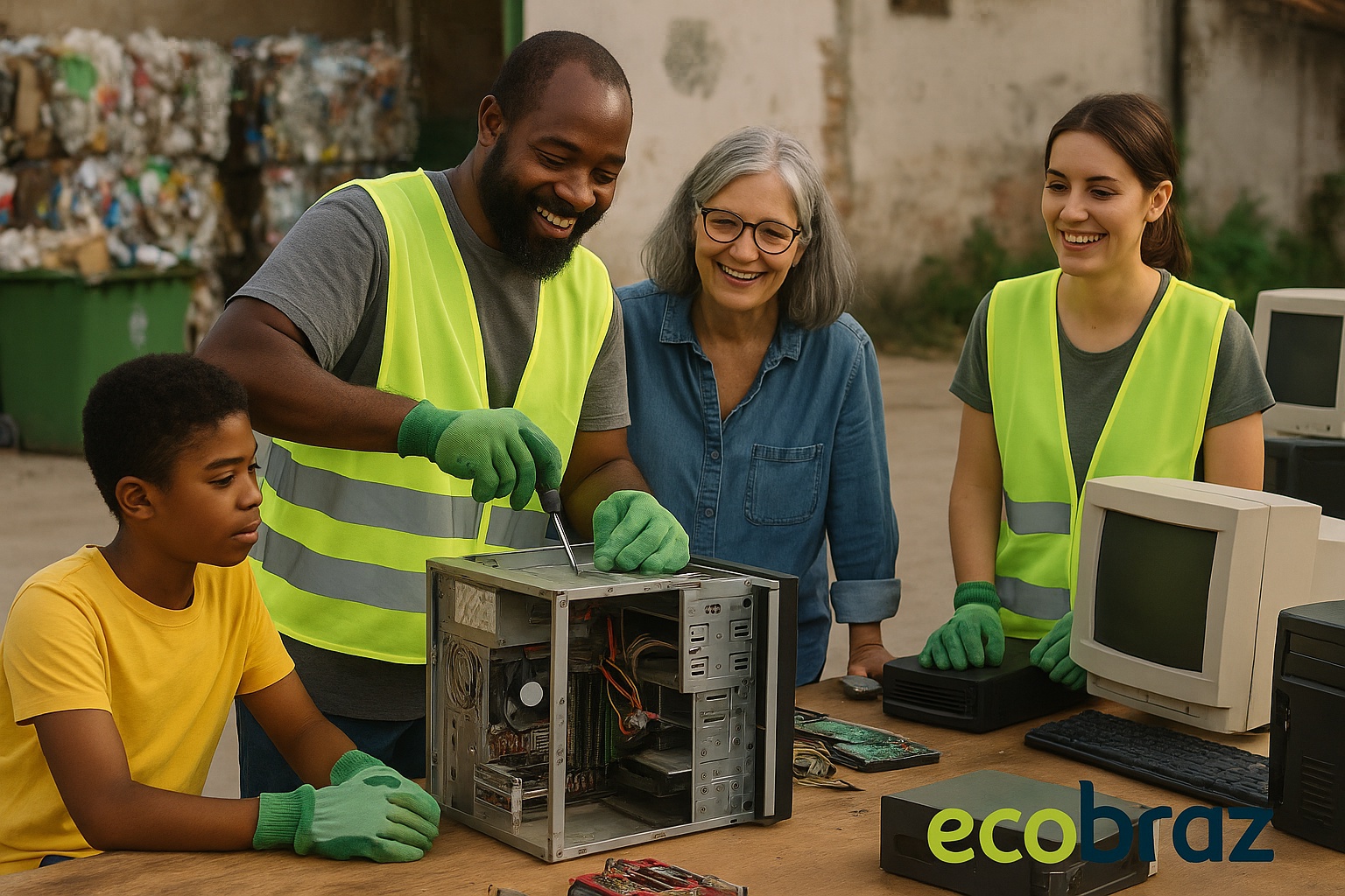 Die sozialen Auswirkungen der Recyclingprojekte von Ecobraz