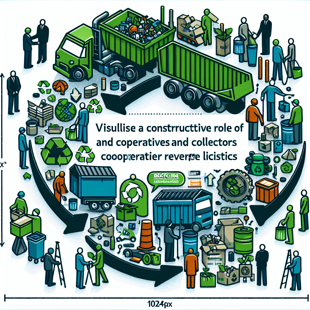 Die Rolle von Genossenschaften und Müllsammlern in der Rückwärtslogistik von Unternehmen