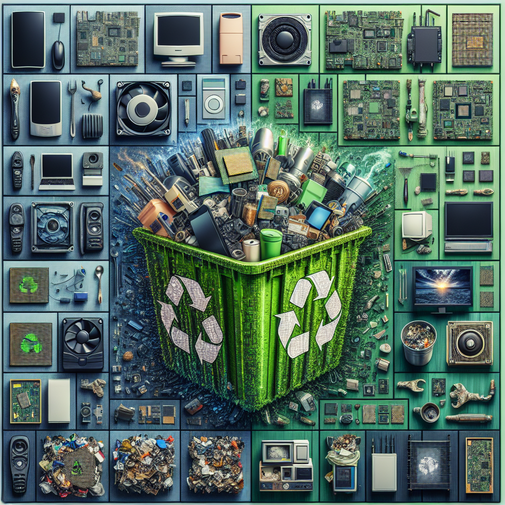 Qu'est-ce qu'un déchet électronique ? Exemples et élimination correcte avec Ecobraz