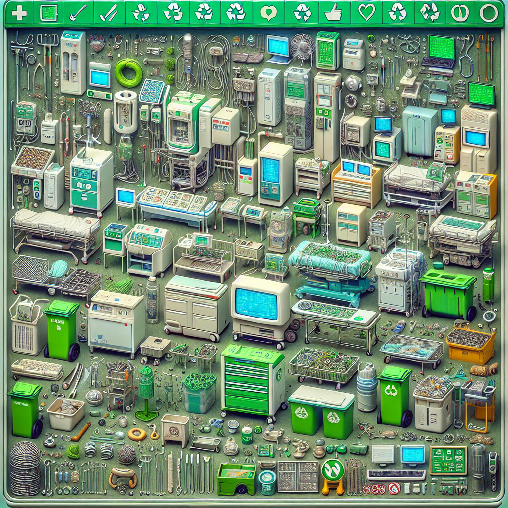 ¿Qué hacer con las máquinas hospitalarias desechadas?