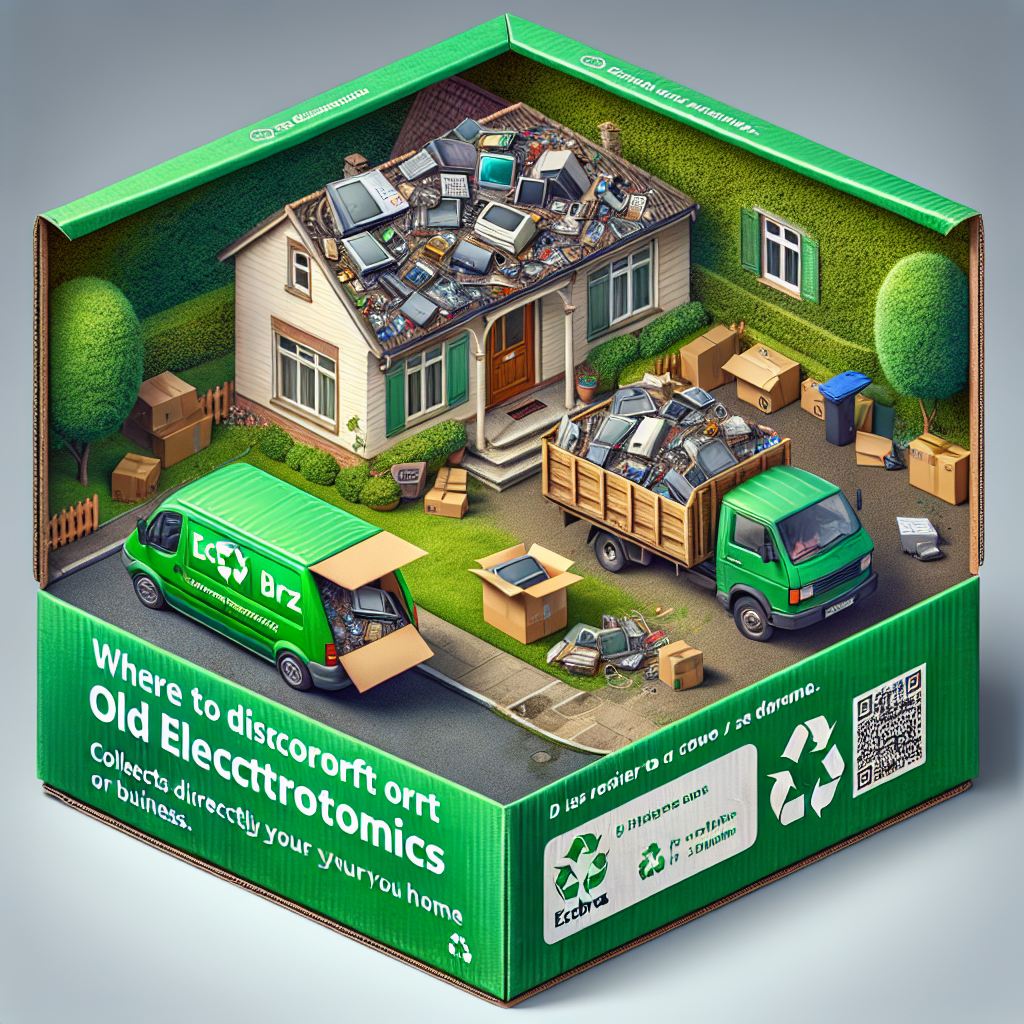 Dónde deshacerse de los viejos aparatos electrónicos: Ecobraz los recoge directamente en su casa o negocio