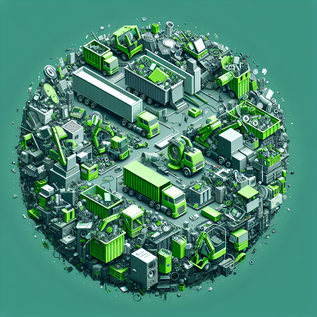 partenaire de logistique inversée d'électronique pour les multinationales