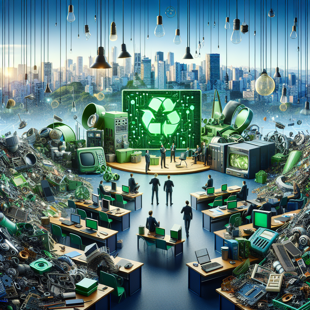 Partnerschaft für das Recycling von Technologiemüll für Schulen und Universitäten in São Paulo