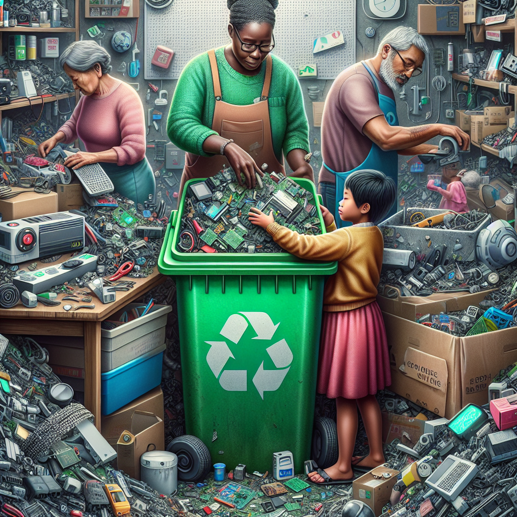 "Pequeñas empresas y particulares: cómo participar en el ciclo de reciclaje de productos electrónicos"