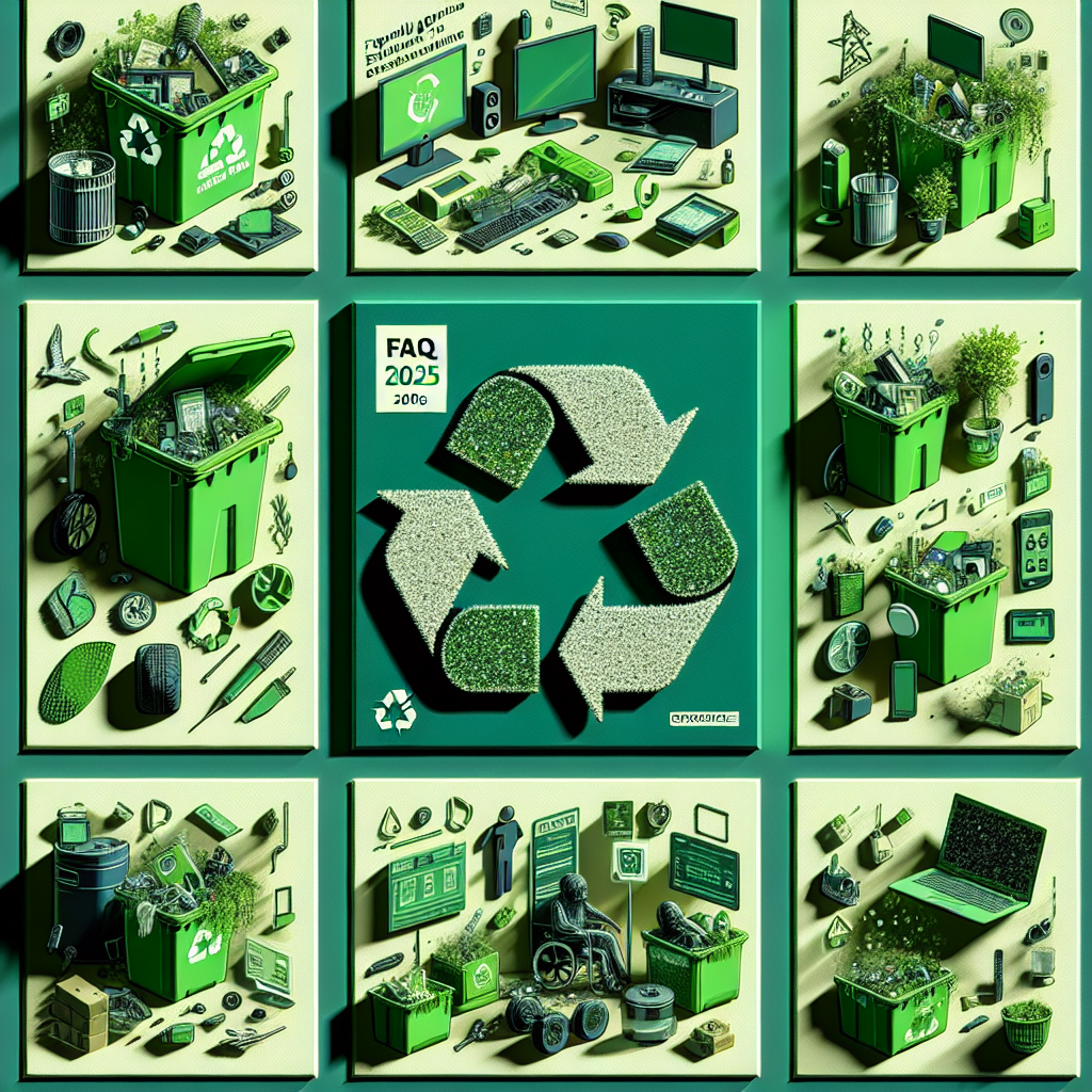 Perguntas Frequentes sobre Coleta e Reciclagem de Lixo Eletrônico (FAQ 2025)