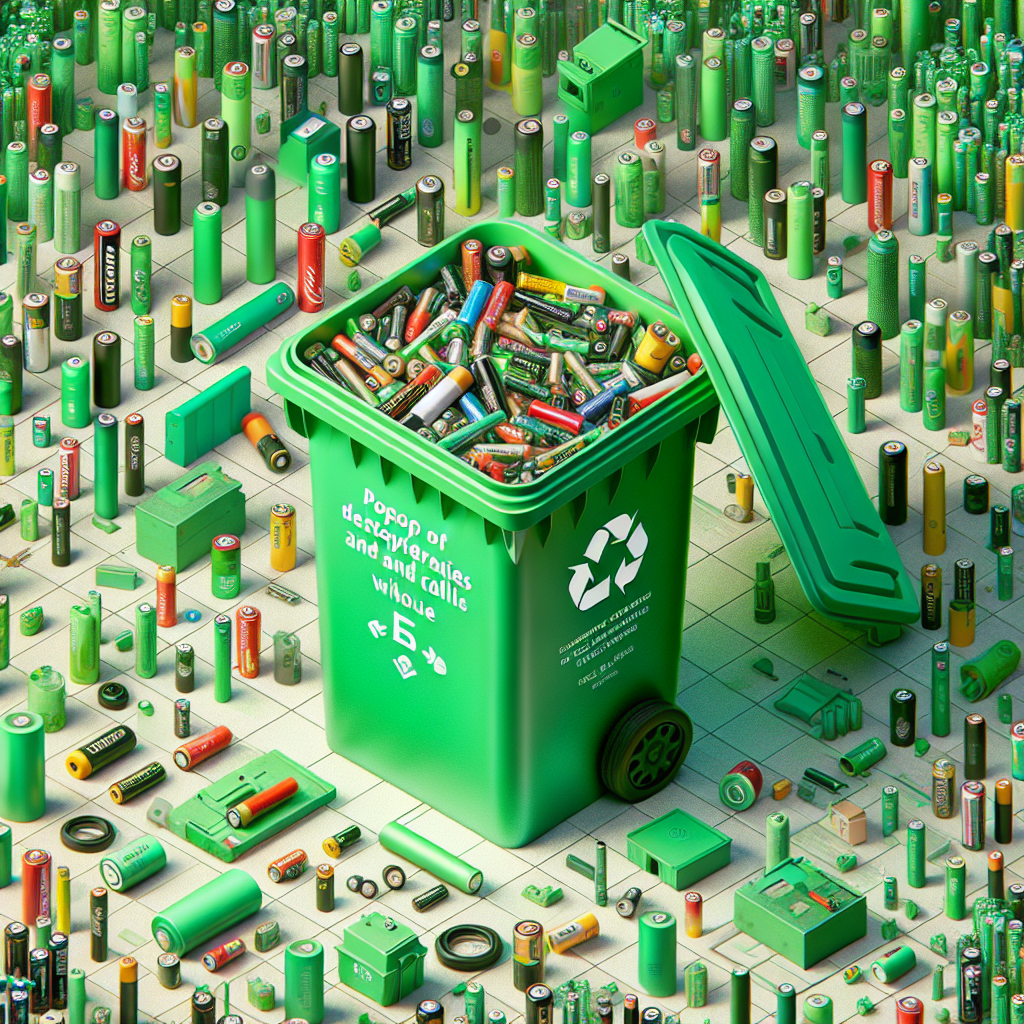 Piles et Batteries : Comment les Jeter Correctement Sans Amendes