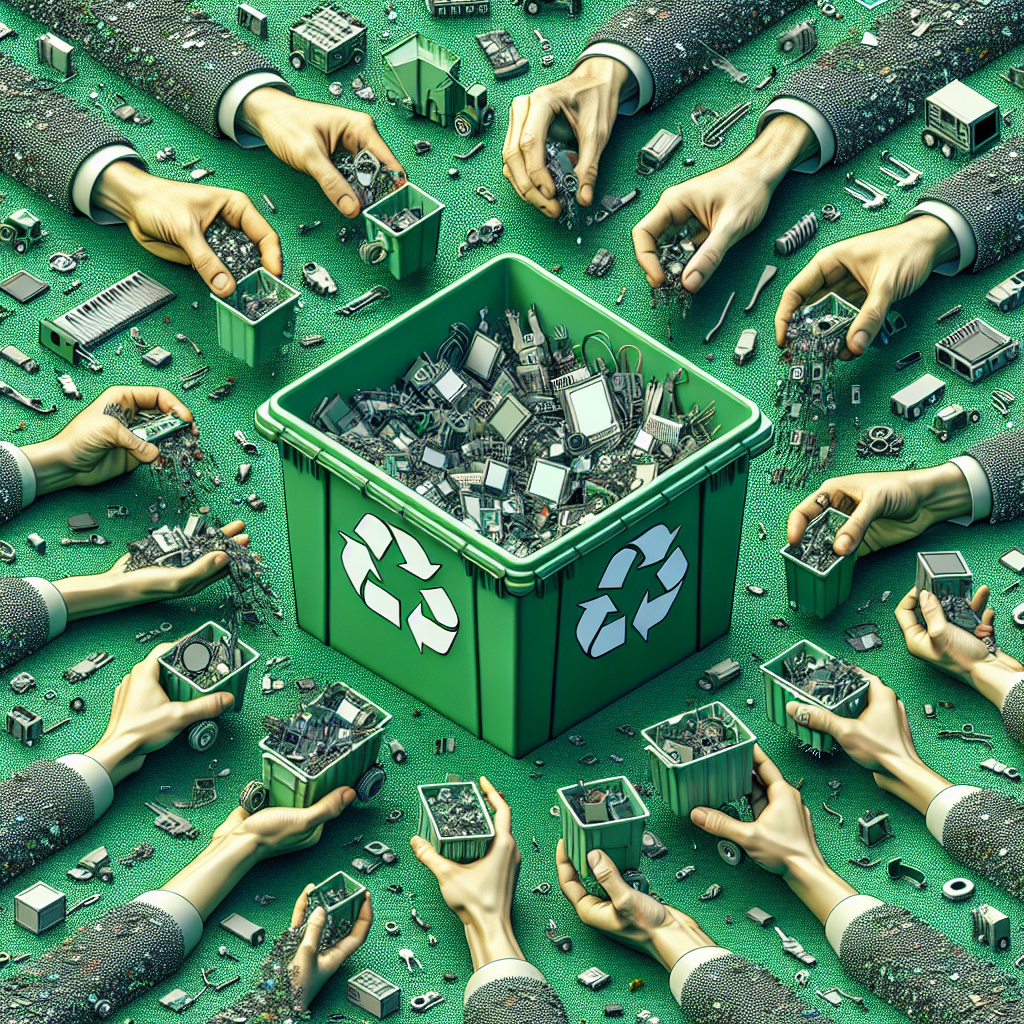 Politique interne relative à l'élimination et à la collecte des déchets électroniques (modèle modifiable)