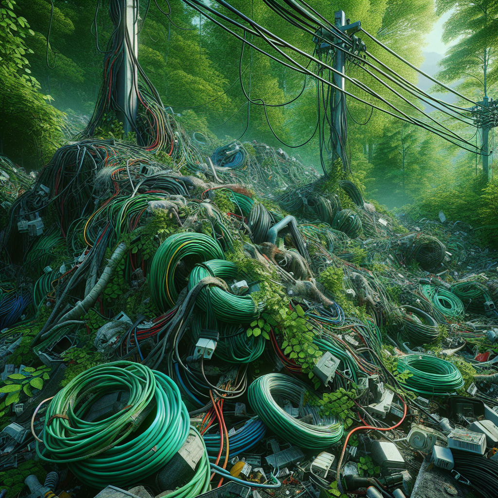 Warum elektrische Drähte und Kabel nicht in die Mülltonne geworfen werden sollten