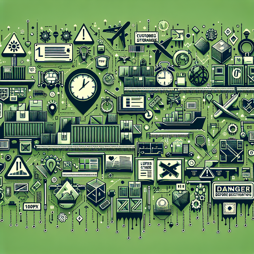Plazos y riesgos del depósito aduanero antes del destino.