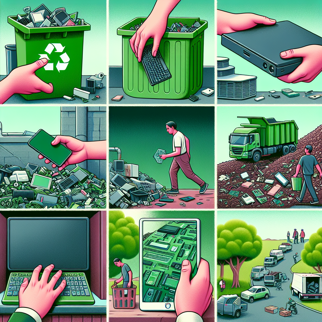 “Principais erros no descarte de lixo eletrônico e como evitá-los”