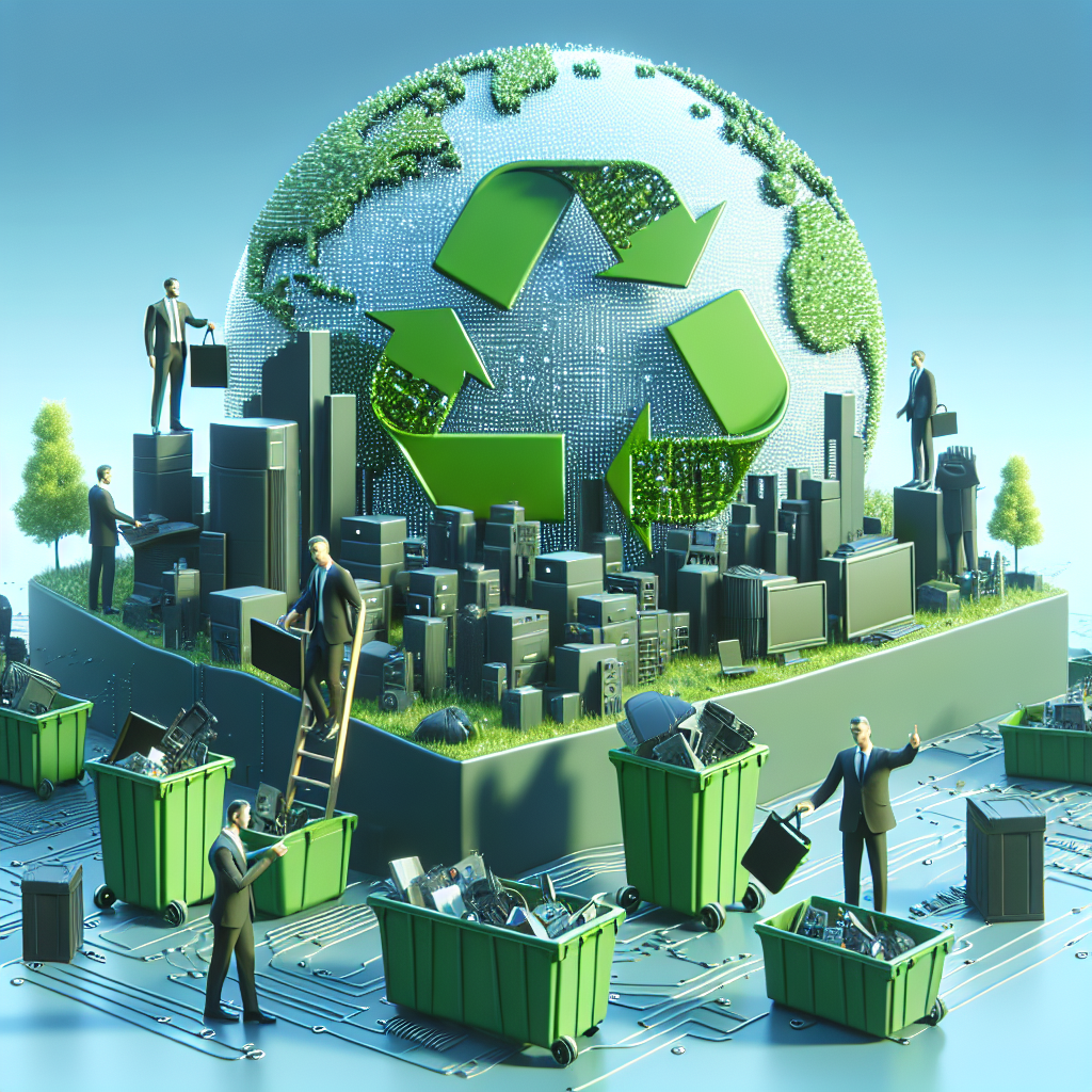 Programa Interno de Recolección de Residuos Electrónicos para Empleados: Modelo Listo para Empresas