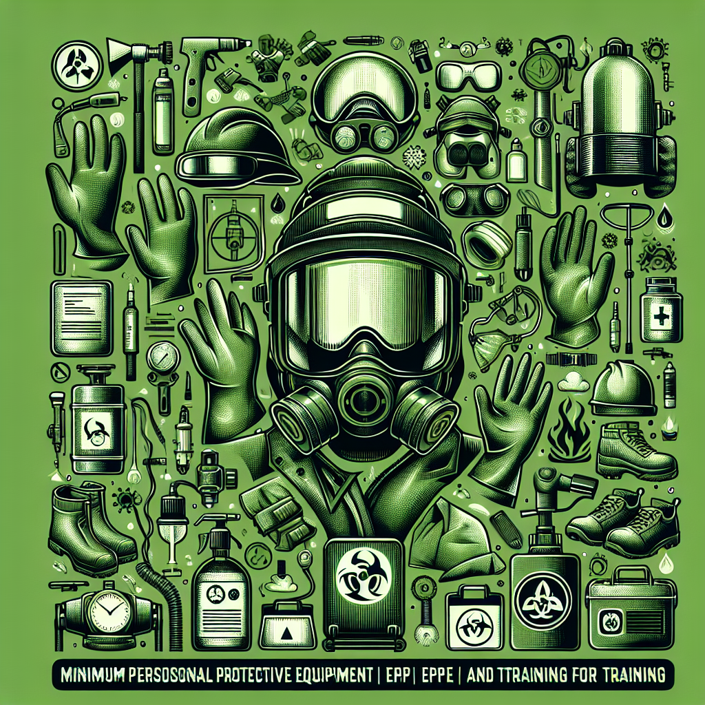 ¿Qué EPI/formación mínima para la manipulación interna?