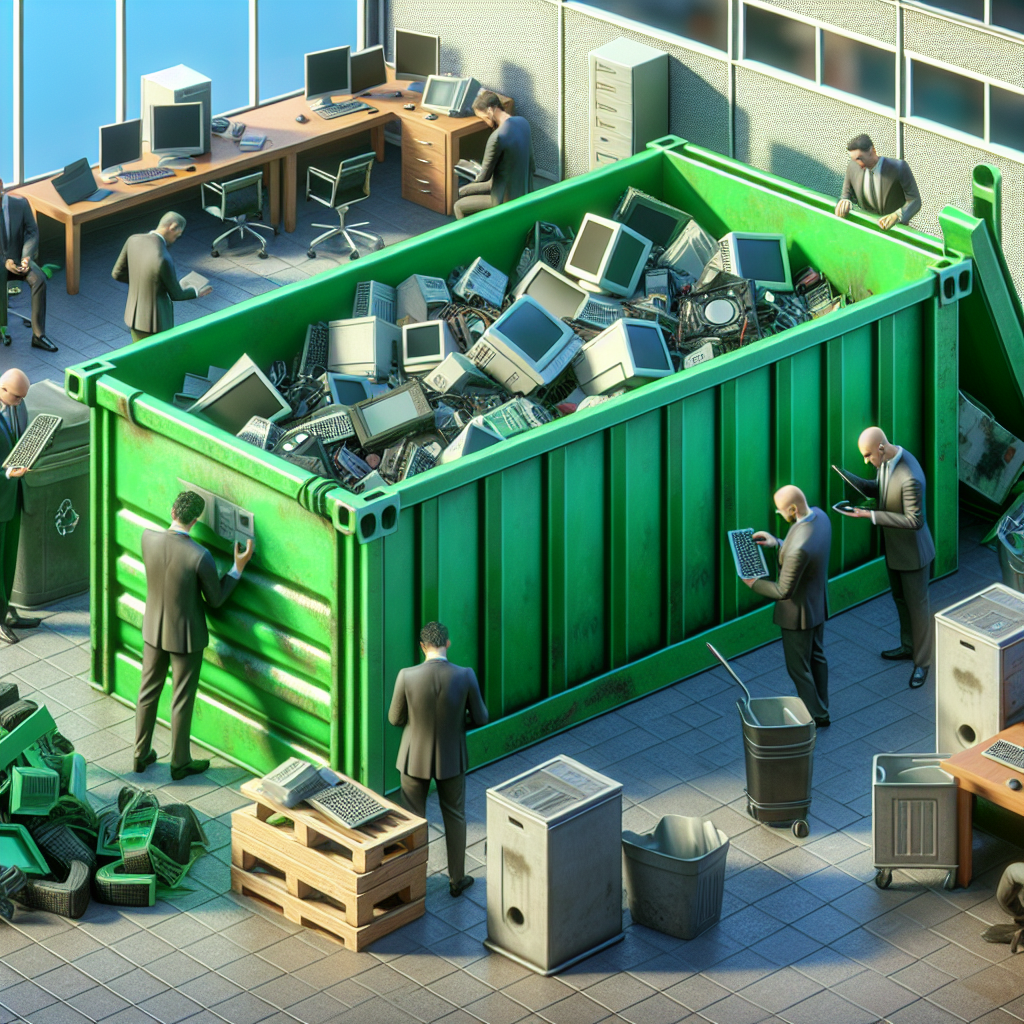 Which laws regulate the disposal of electronic waste in companies