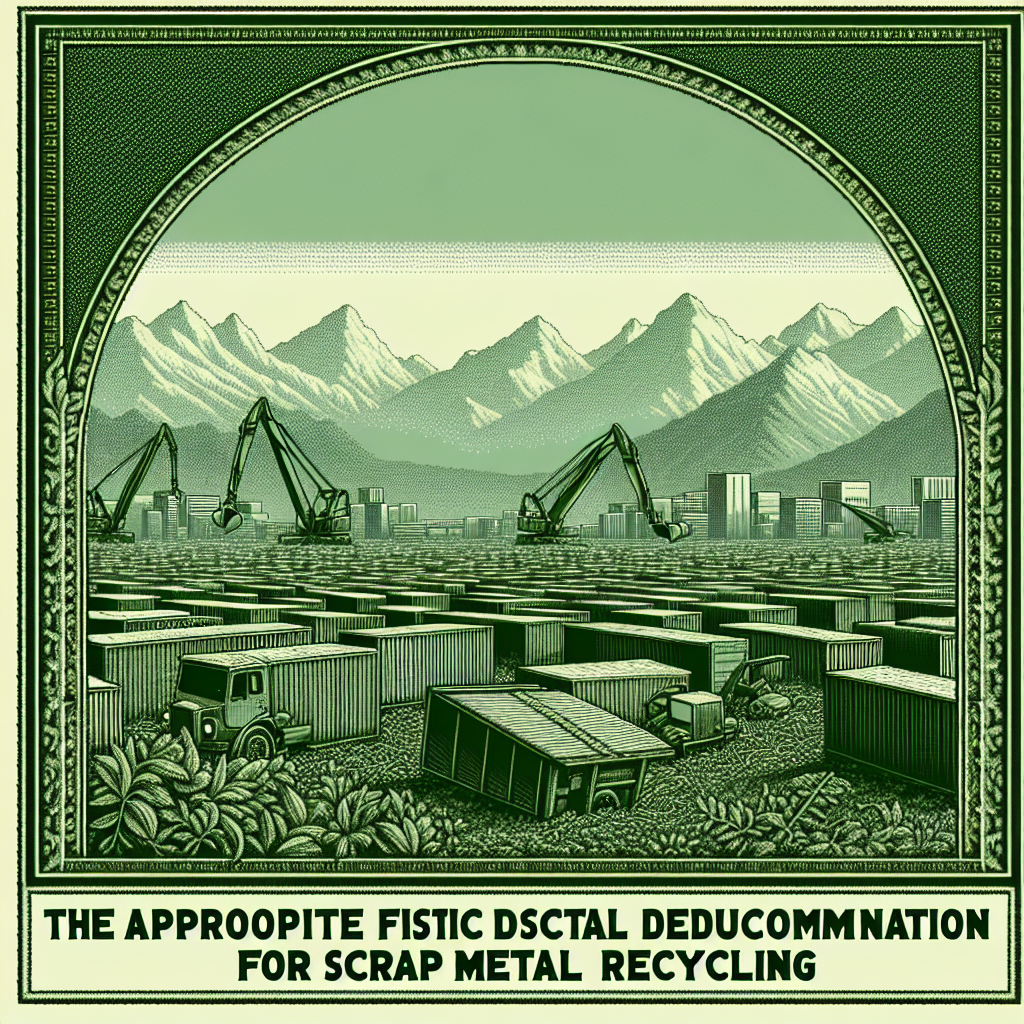 Welche Steuerunterlagen sind für das Recycling von Schrott x geeignet?