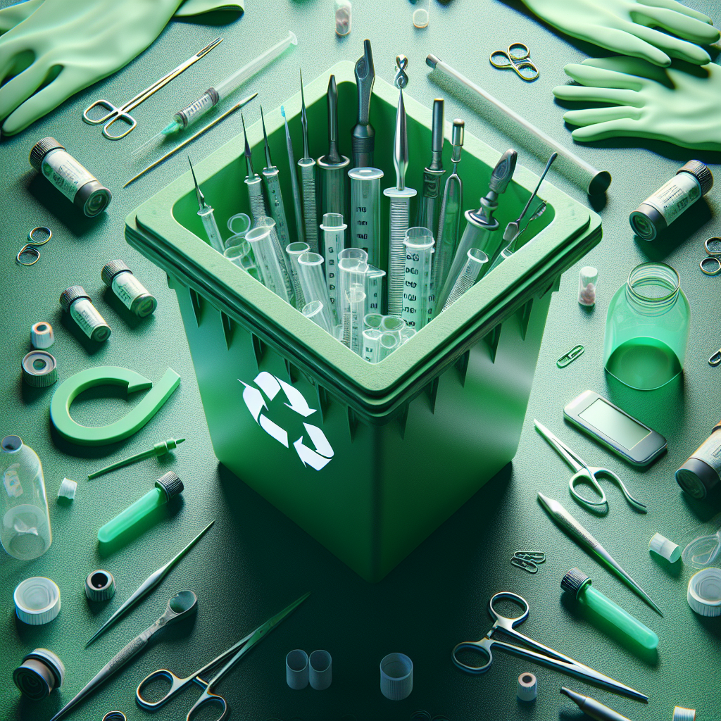 Zertifiziertes Recycling von ausrangierten medizinischen Geräten