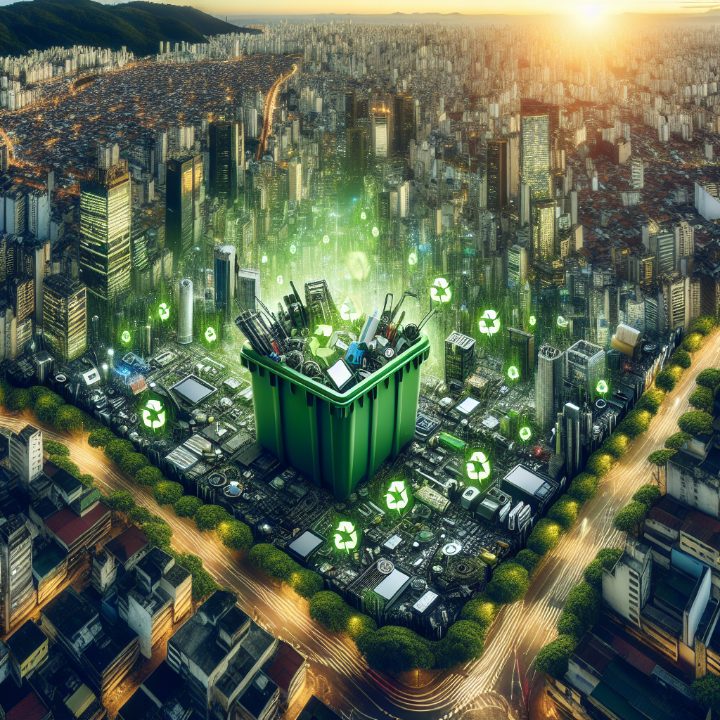 Reciclaje de aparatos electrónicos en São Paulo