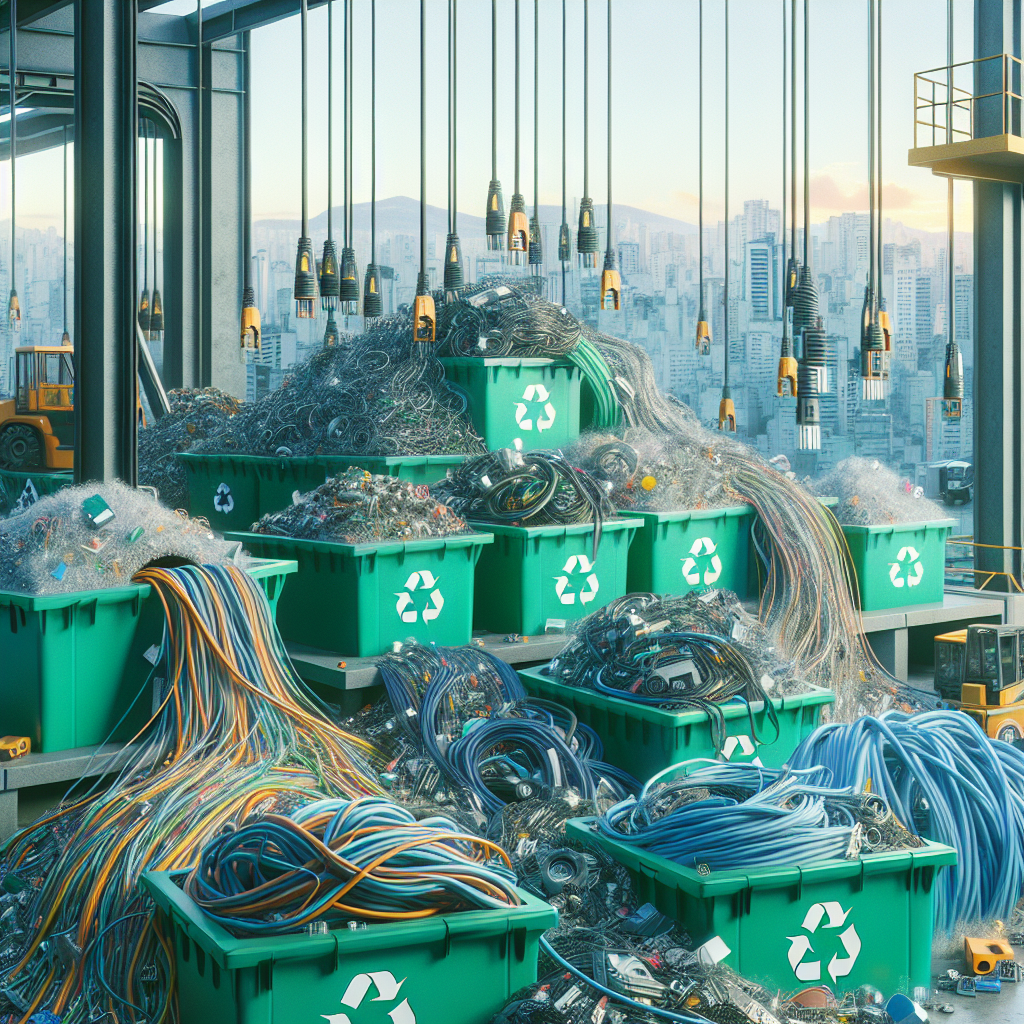 Reciclaje de cables de red en São Paulo