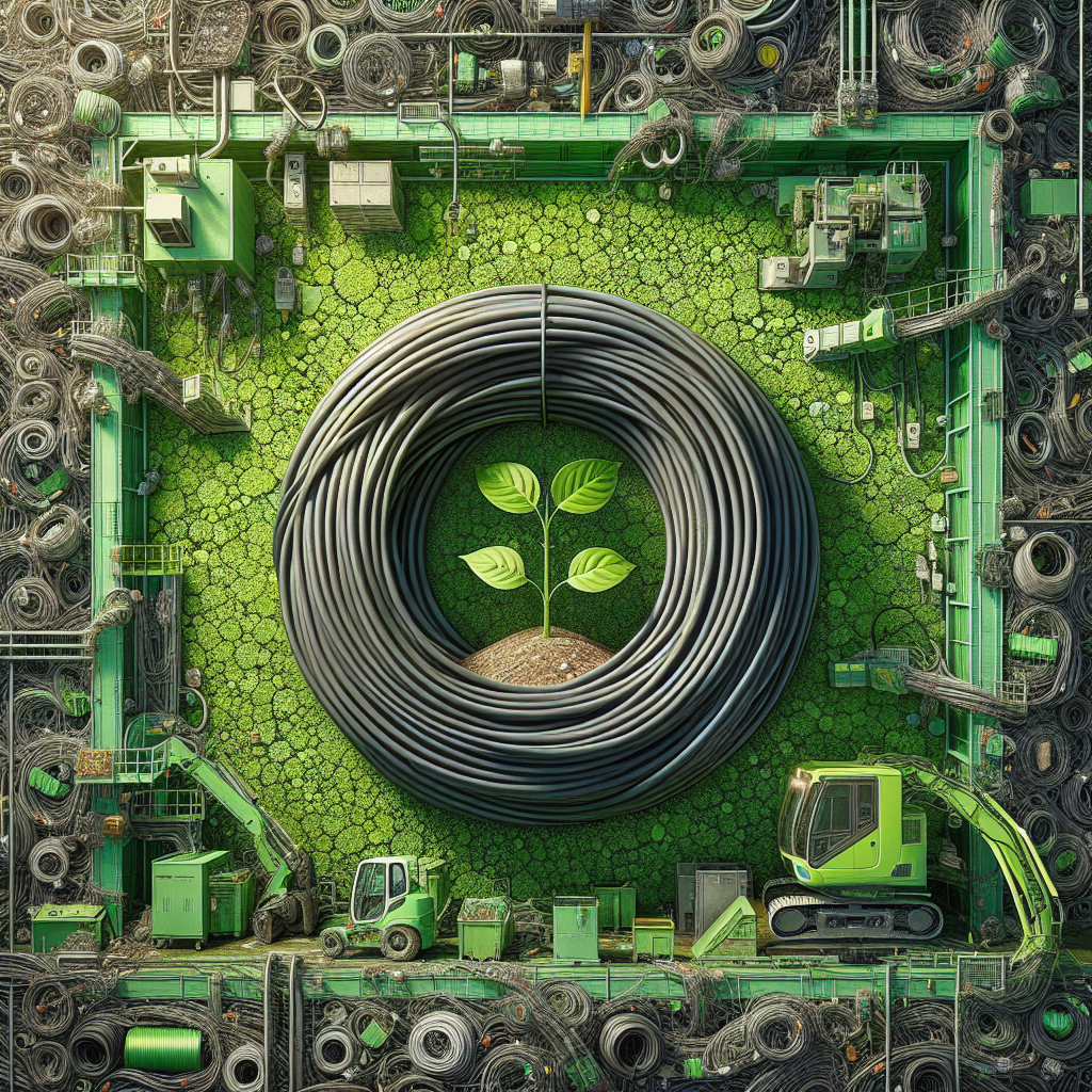 Recyclage des câbles électriques : le maillon oublié du développement durable des entreprises