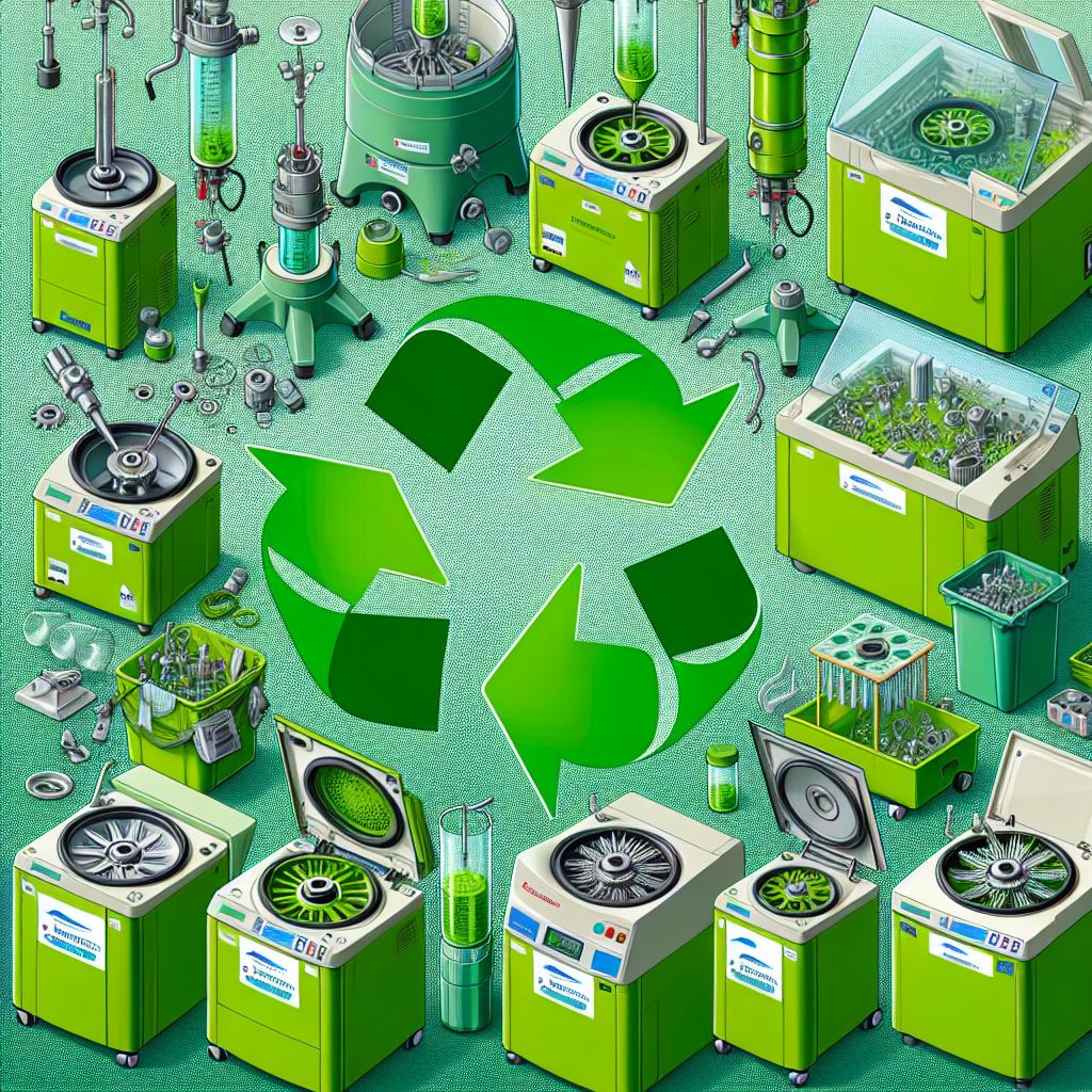 Recycling von Fanem- und Eppendorf-Laborzentrifugen