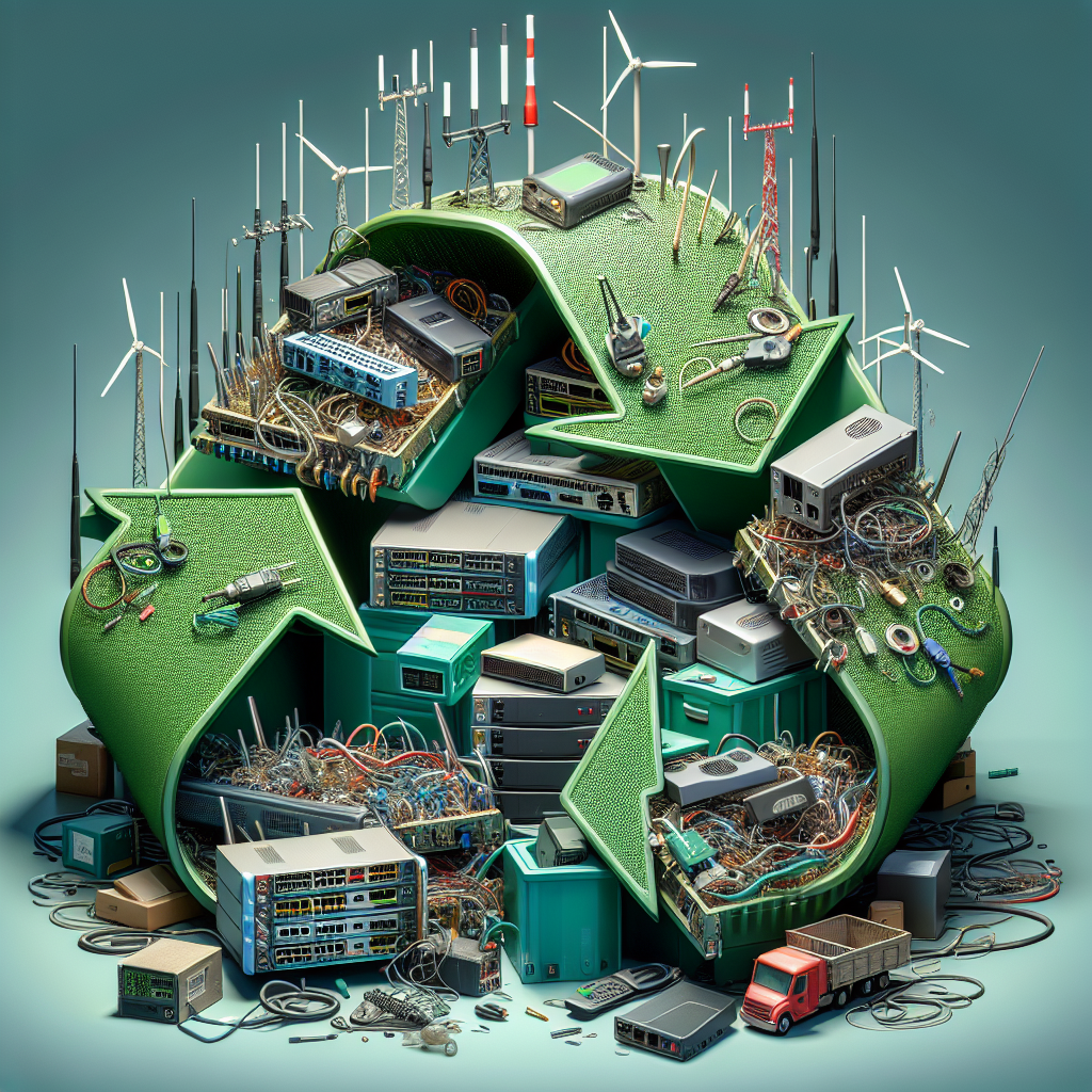 Recycling von Netzwerkausrüstung: Router, Switches und Antennen