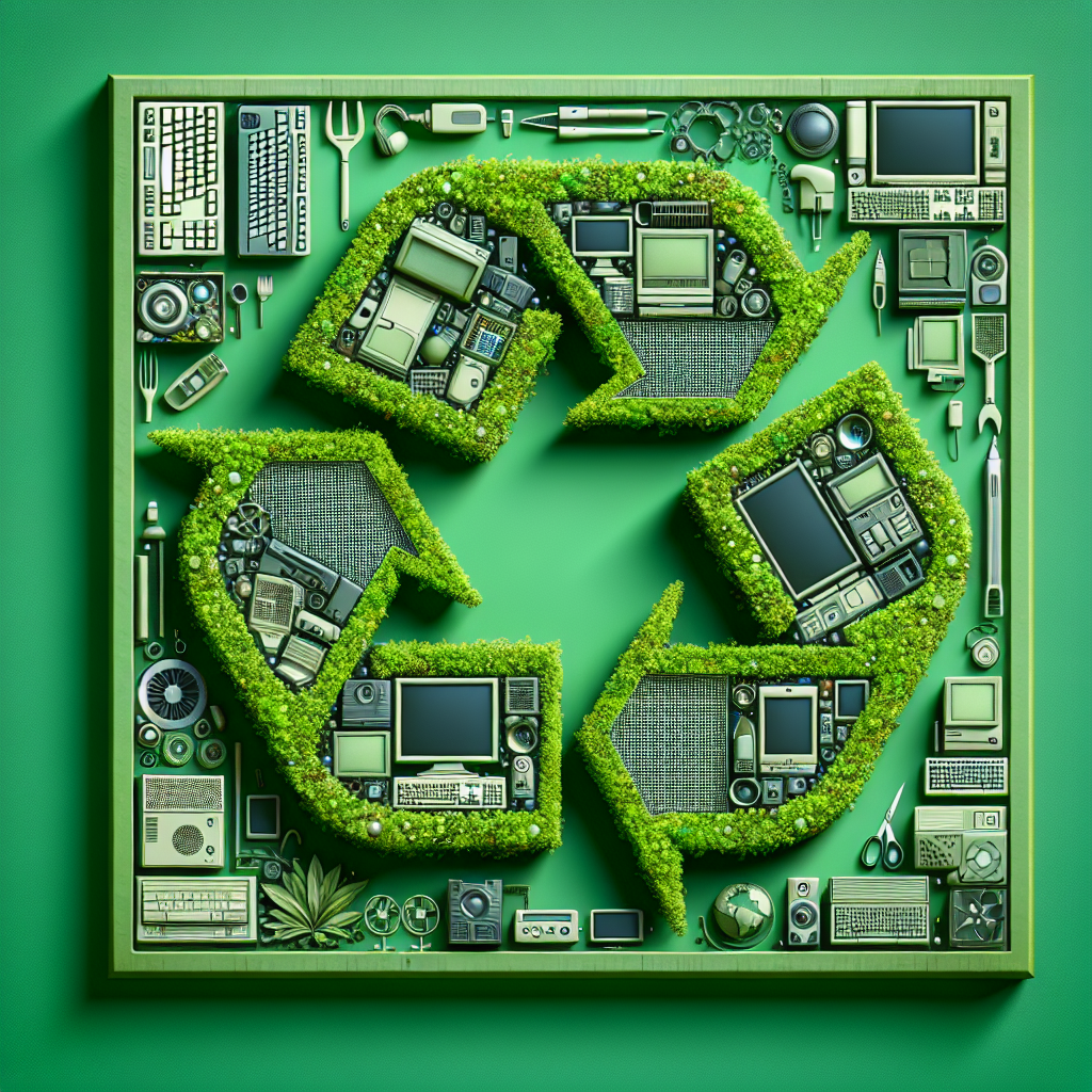 Reciclaje de equipos informáticos como legado de la COP30