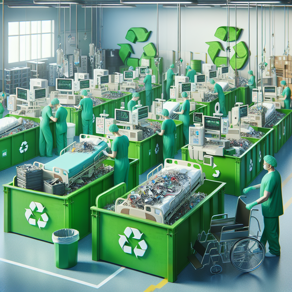 Reciclaje de equipos hospitalarios conforme a la legislación