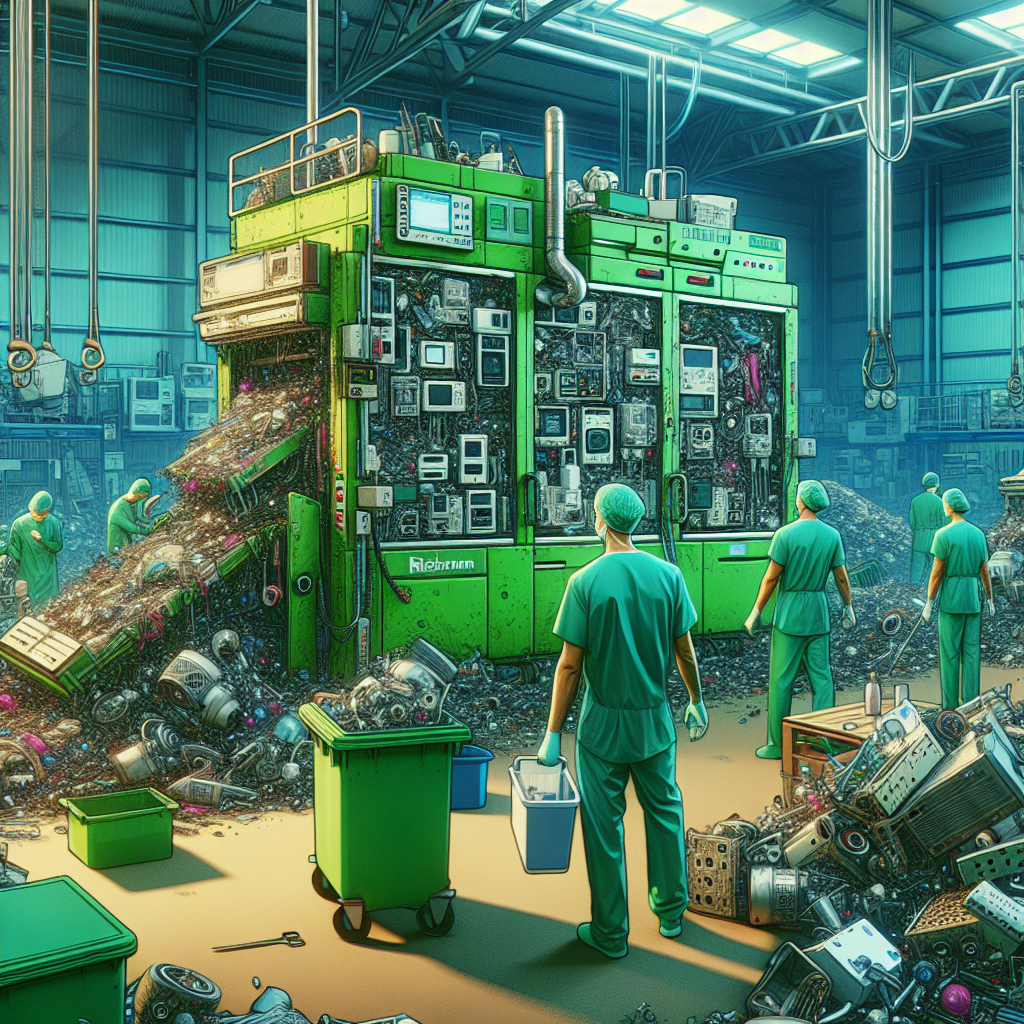 Reciclaje de equipos hospitalarios obsoletos y dañados