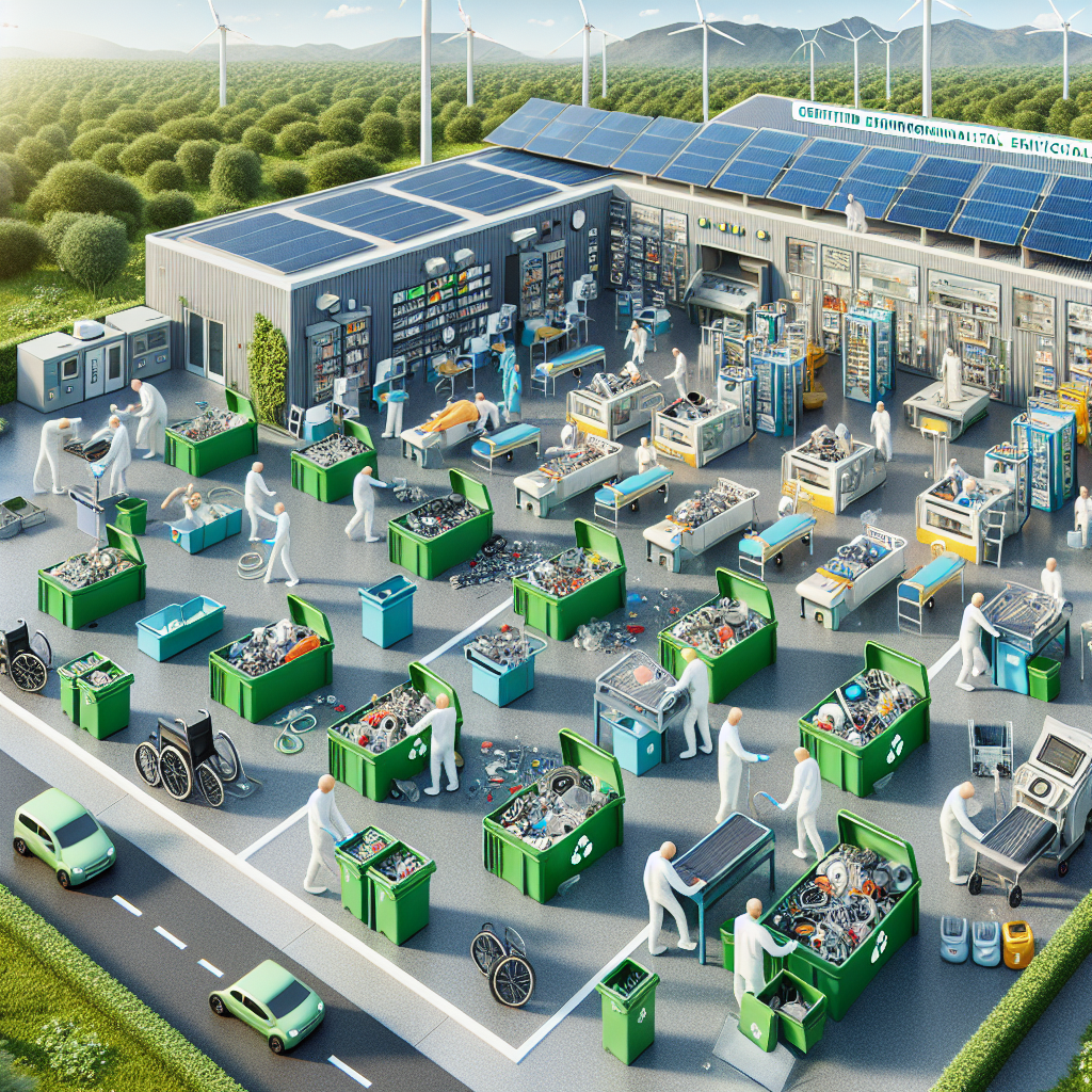 Reciclagem de Equipamentos Médicos com Certificação Ambiental