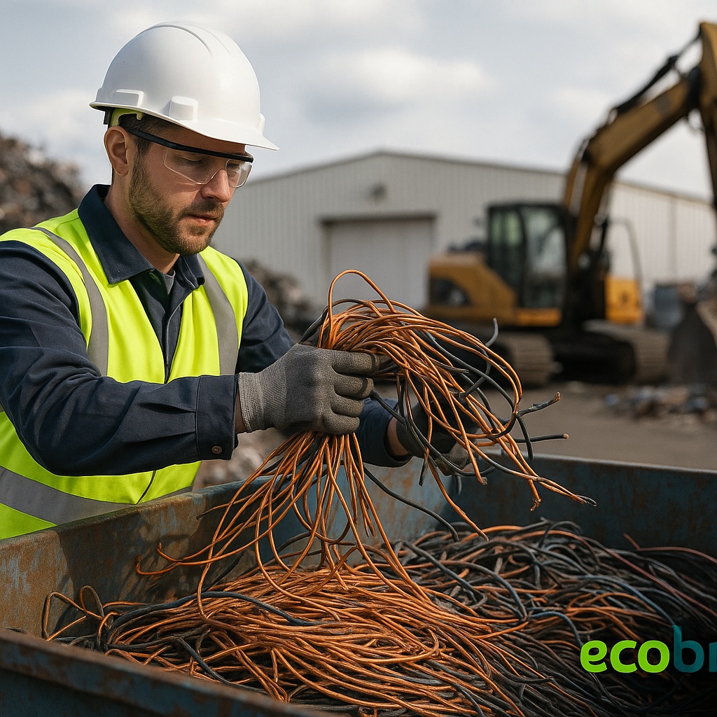 Recycling von Kabeln und Leitungen: Vorteile für IT- und Bauunternehmen
