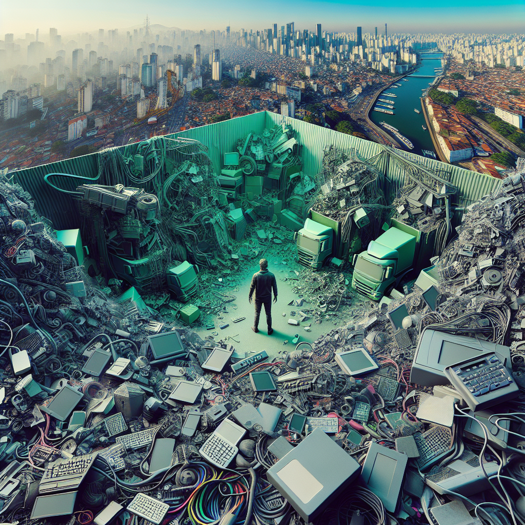 Reciclaje de residuos electrónicos en São Paulo