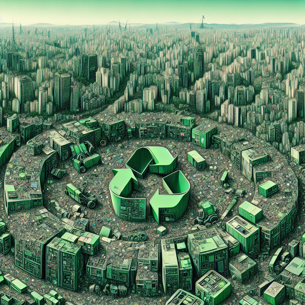 Recycling von Elektroschrott in São Paulo