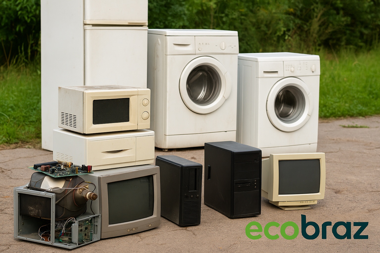 Descarte Sustentável: Como Lixo Eletrônico e Linha Branca Podem Virar Recursos para a Indústria